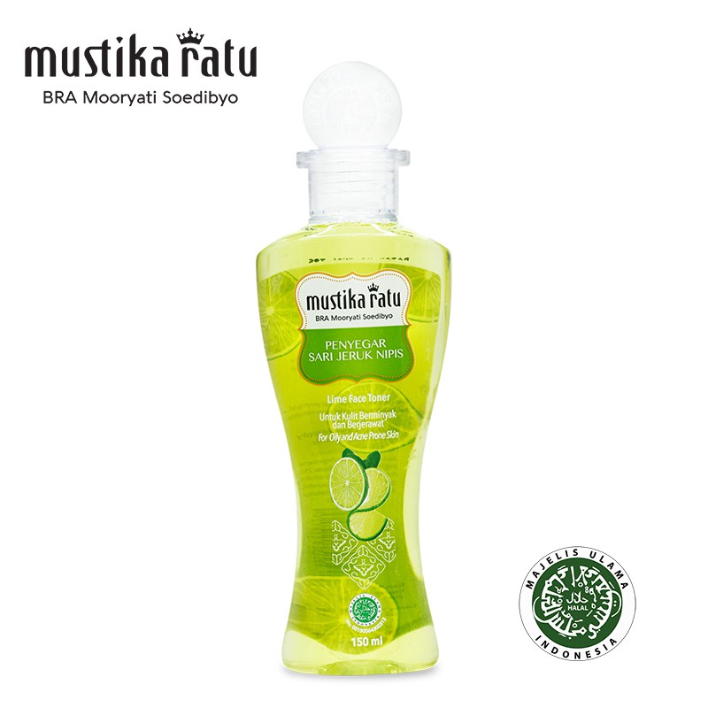 Mustika Ratu Penyegar Sari Jeruk Nipis For Oily & Acne Skin (150ml)
