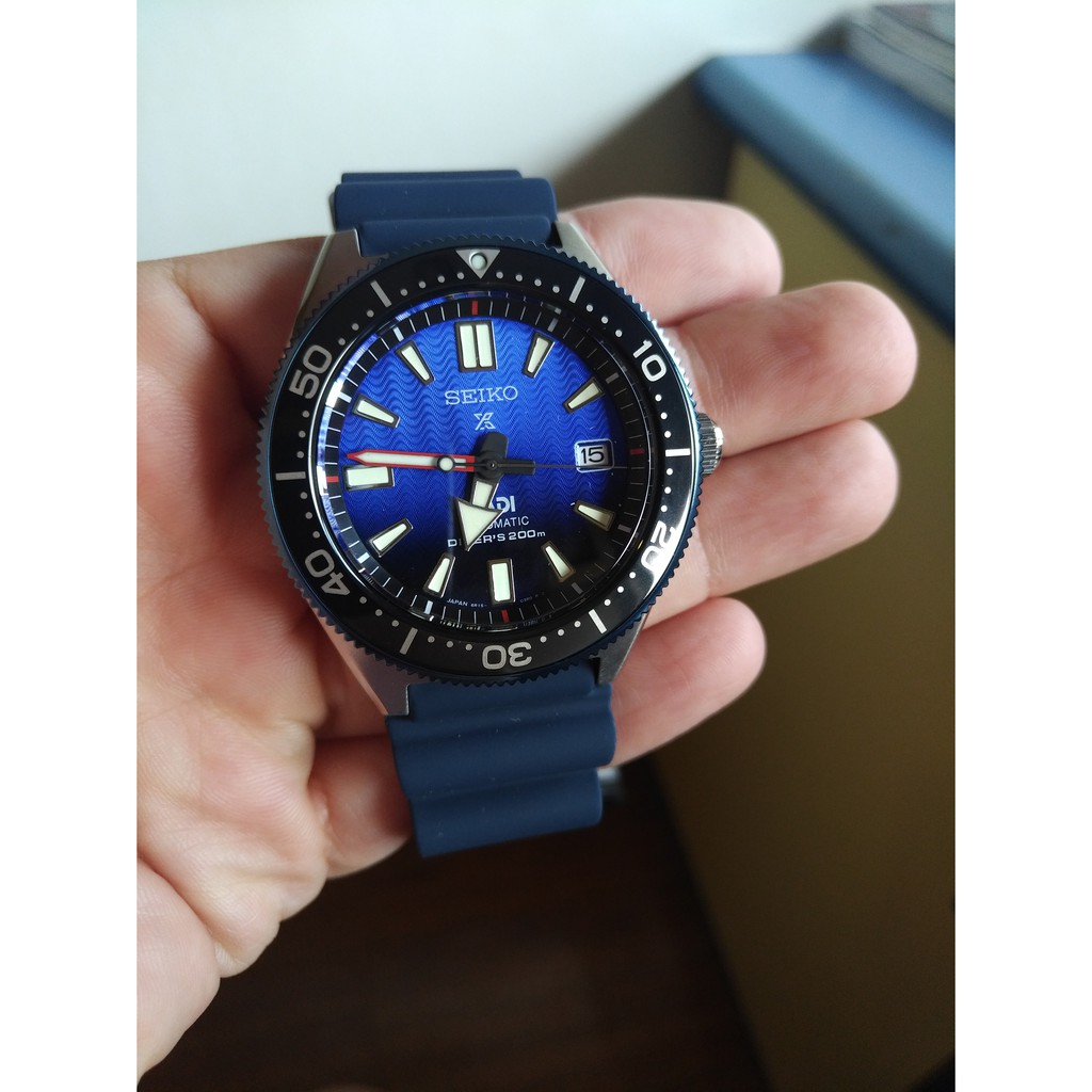 Seiko Prospex Diver SBDC055 PADI Blue Wave Dial | Shopee Malaysia