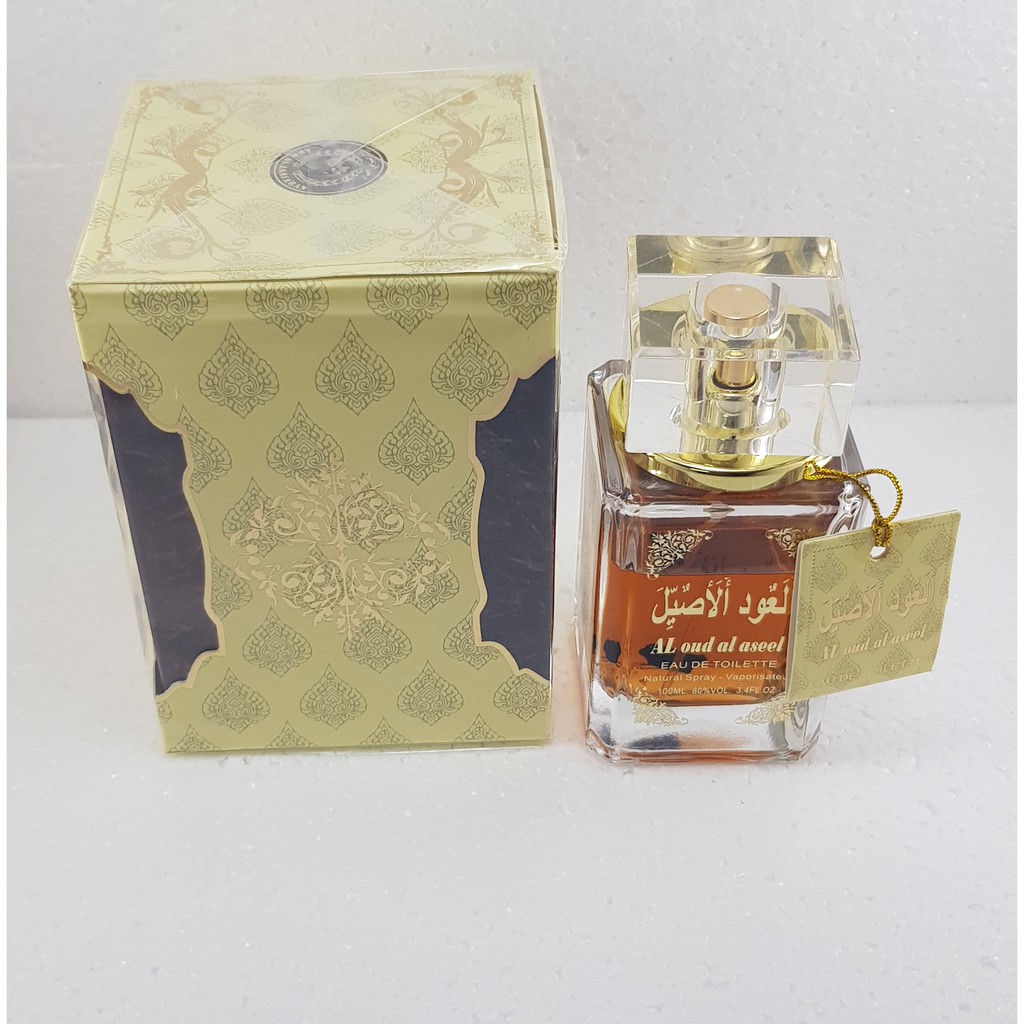 AL OUD AL ASEEL 100ML ARABIC DUBAI EDT PERFUME FOR MAN 100 original