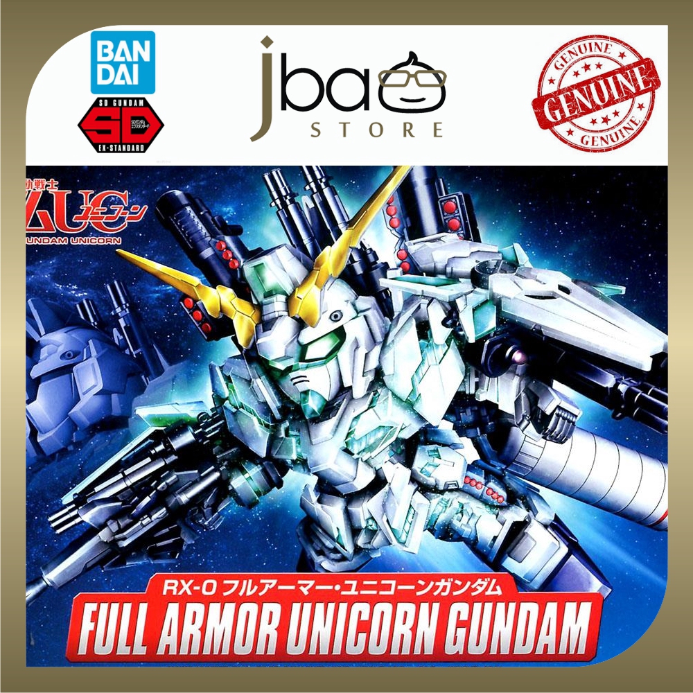Kit Modèle Gundam SD BB 390 – RX-0 Full Armor Unicorn Gundam, à Monter Et Peindre