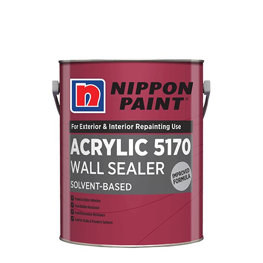 1 Litres 1L NIPPON Paint Acrylic 5170 Wall Sealer (Suitable Interior ...