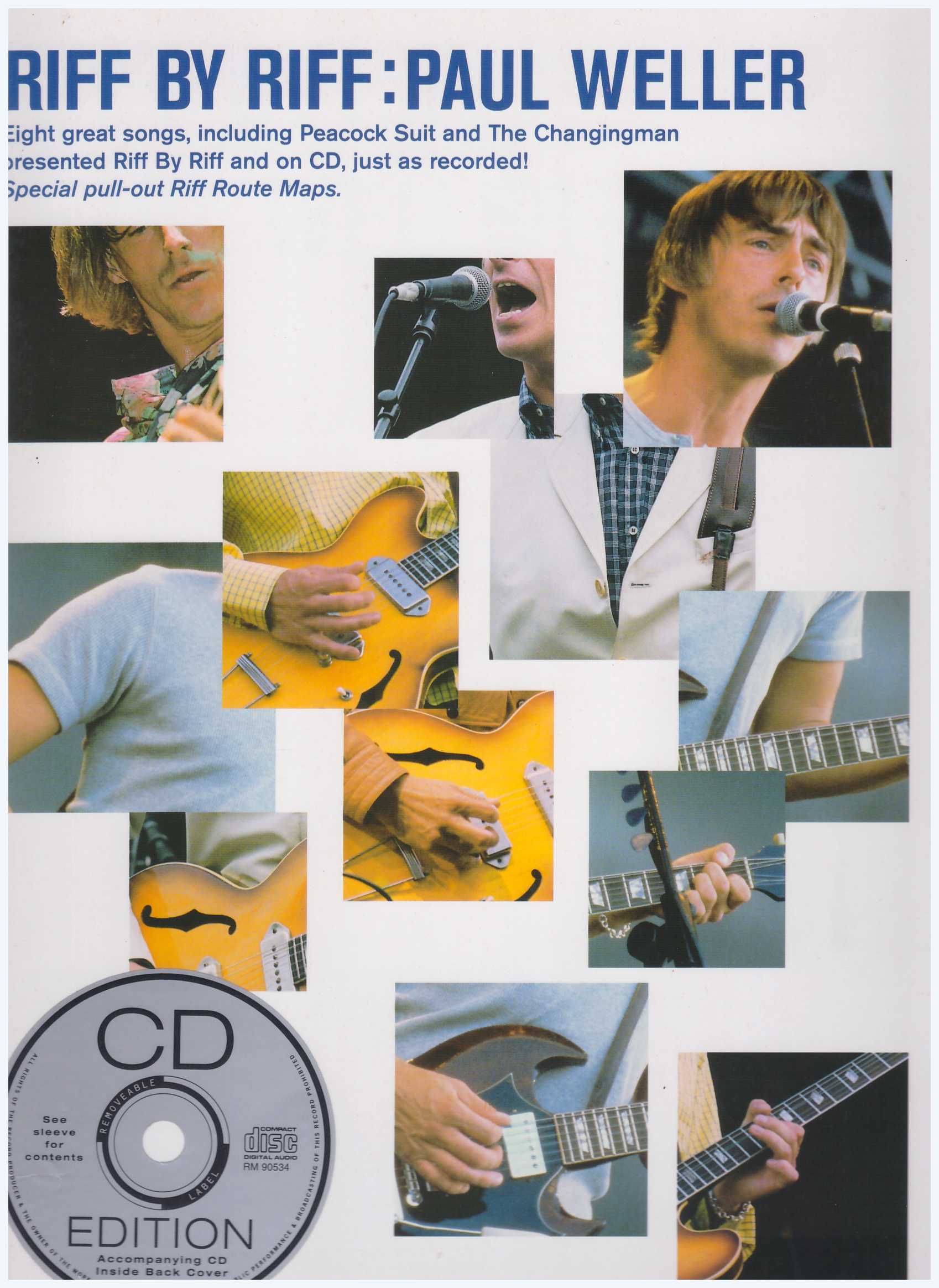 Riff By Riff Paul Weller / Gitar Book / Guitar Book