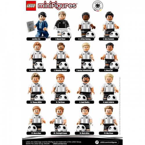 DFB-Serie Mario Götze Lego Minifiguren