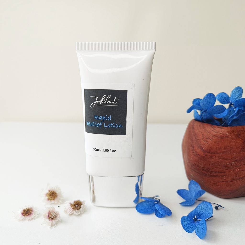 Rapid Relief Lotion Natural Ingredients, rapid Itch relief, redness relief, soothing, sting