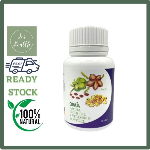 Sacha Inchi Oil Softgel/ Minyak Sacha Inchi Omega3,6,9 Softgel 60 tablets Shopee Malaysia