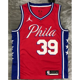 【hot pressed】NBA jersey Philadelphia 76ers 39# HOWARD 2021 jordan logo red and other styles sports basketball jersey