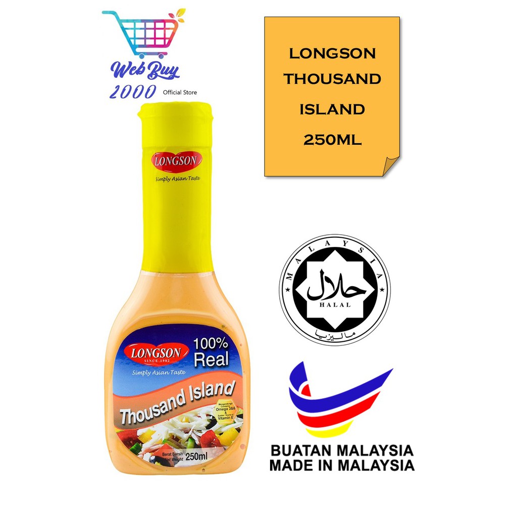 CLEAREANCE & DISCOUNT LONGSON THOUSAND ISLAND 250ML | Shopee Malaysia