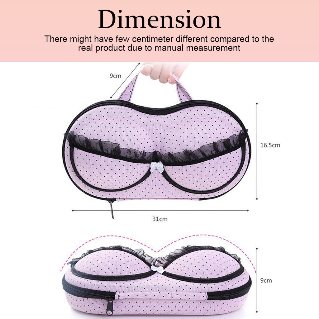 FINSSO:Storage Bag Clothes Underwear / Undergarment Bra Panties Organizer