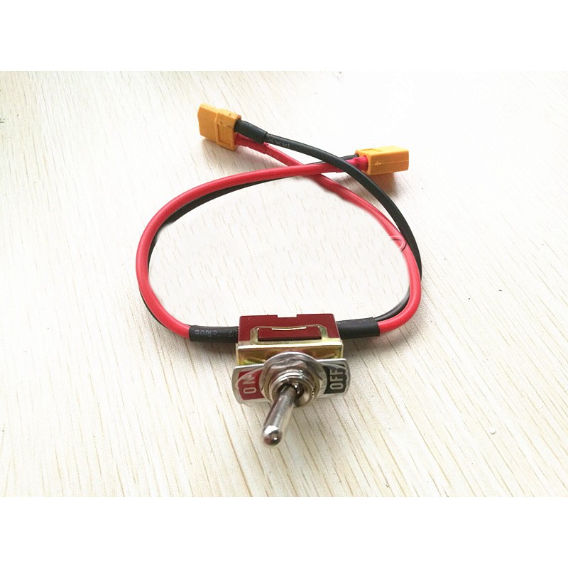 XT60 Power Plug Switch High Current Load Switch 15CM Length for ESC