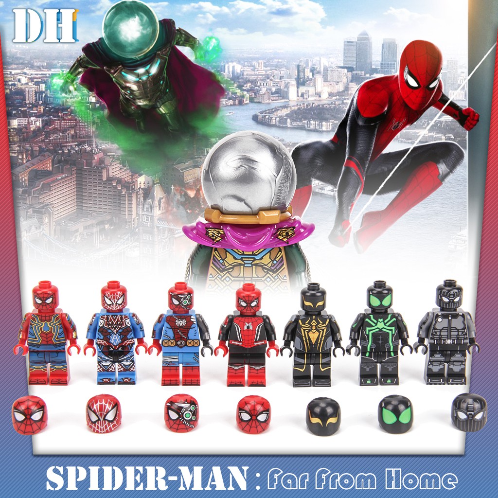 spider man far from home lego figure