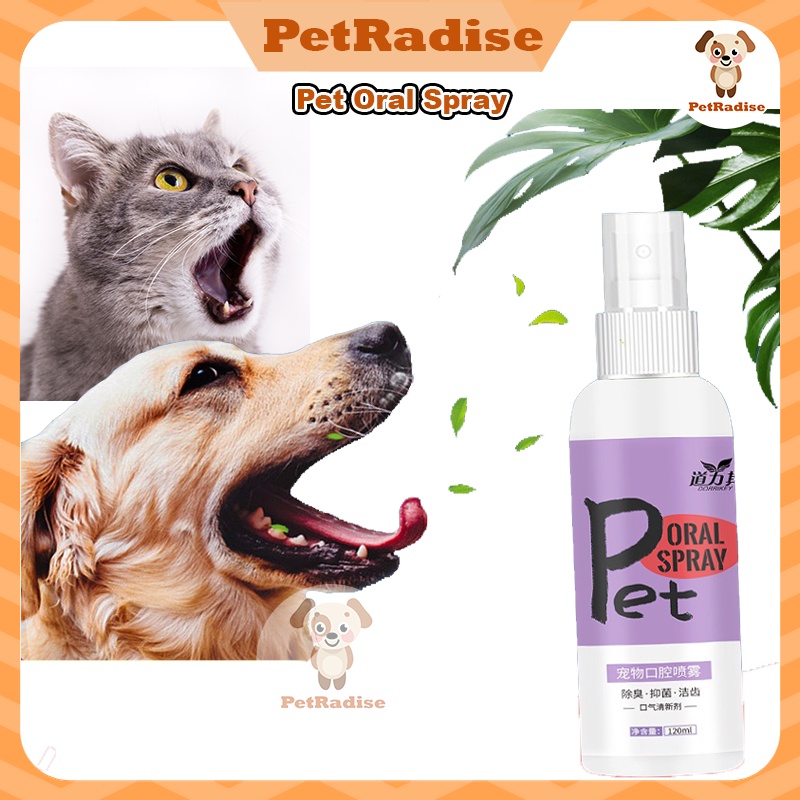DORRIKEY Pet Oral Spray Dog Oral Spray Cat Oral Spray Pet Deodorant