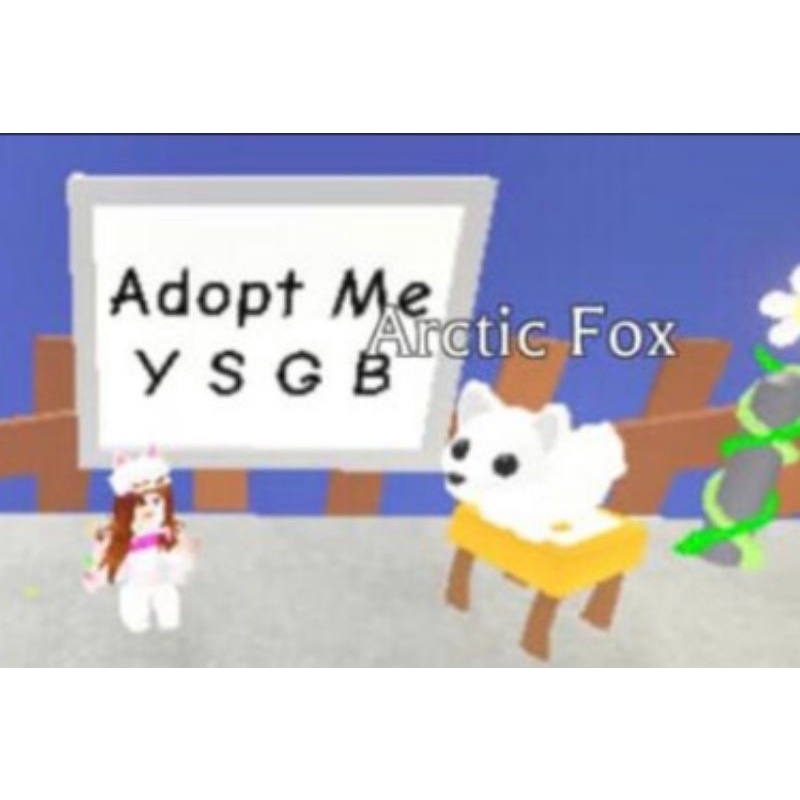 ARCTIC FOX Pet Adopt Me Roblox (FR/NFR) | Shopee Malaysia