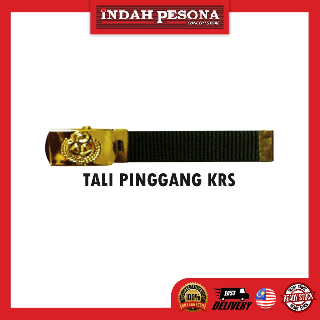 Tali Pinggang Kadet Remaja Sekolah Krs Tkrs Shopee Malaysia