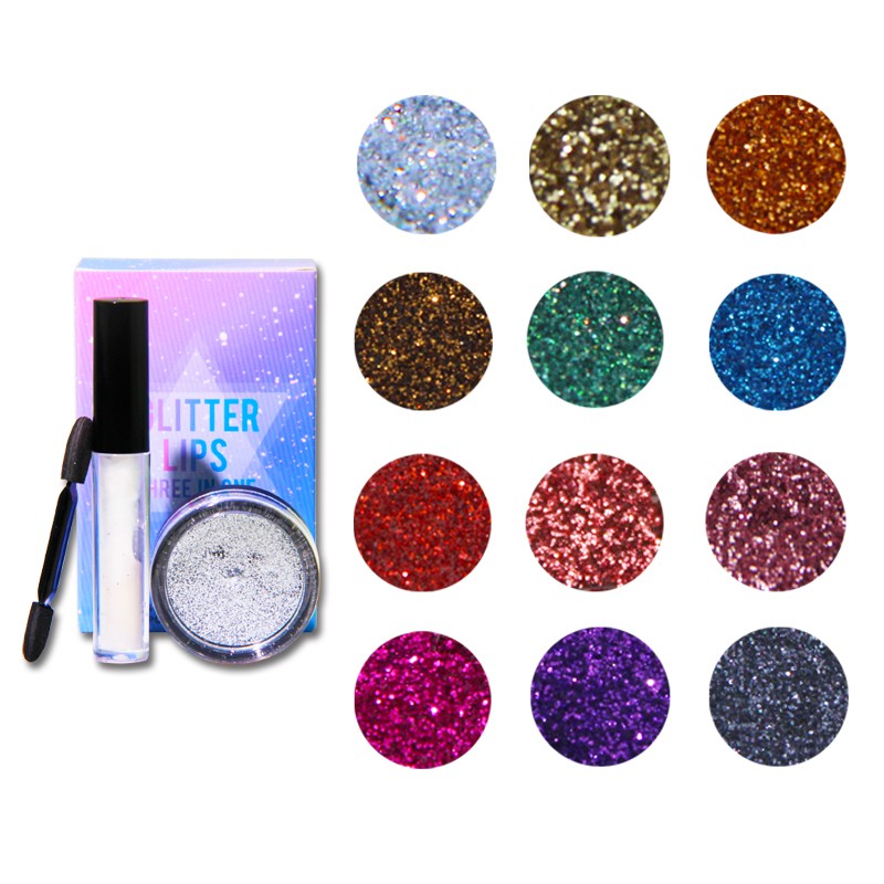 glitter pigment eyeshadow