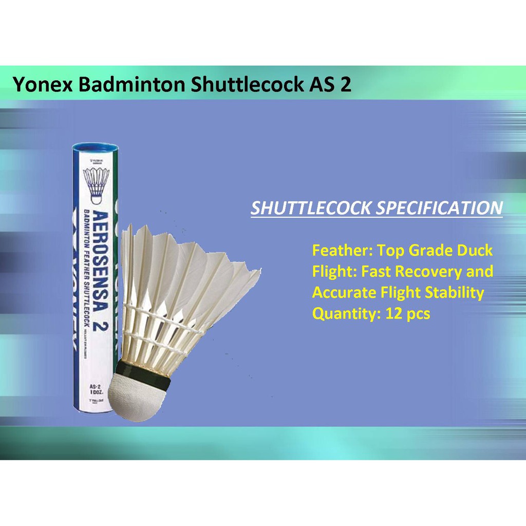 Yonex Aerosensa (AS2) Badminton Feather Shuttlecock forum.iktva.sa