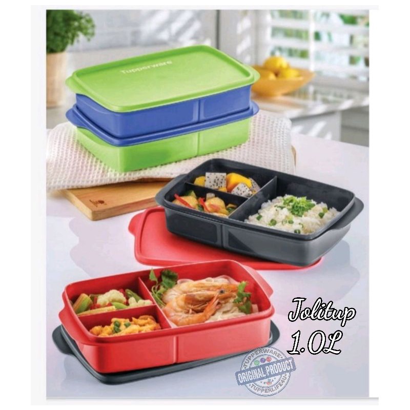 Reheatable Divided Lunch Box (1) 1.0L