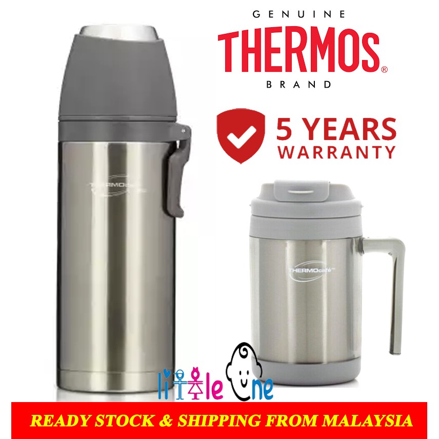 Thermos Thermocafe 1000ml Basic Living Flask With Holder (BEST BUY) (TCPL1001F) Shopee Malaysia
