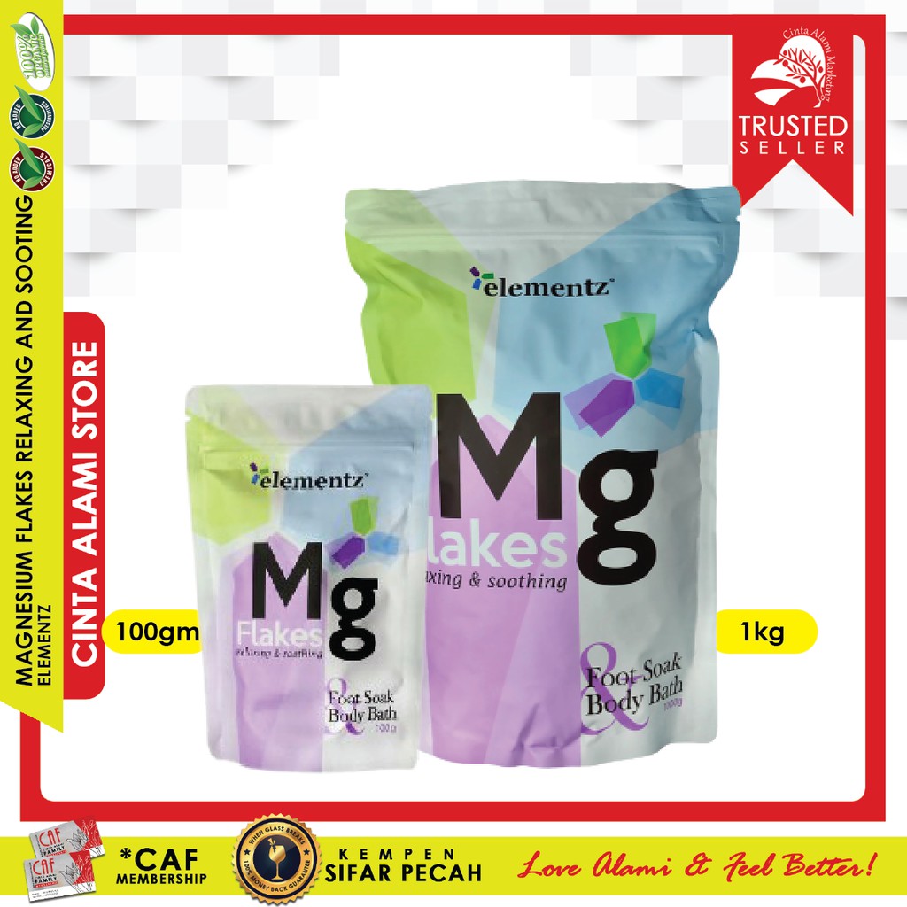MAGNESIUM FLAKES (1kg) Shopee Malaysia