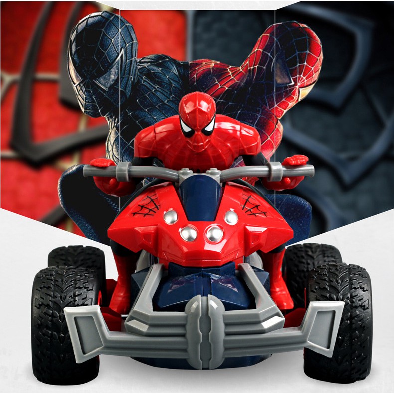 spiderman control car