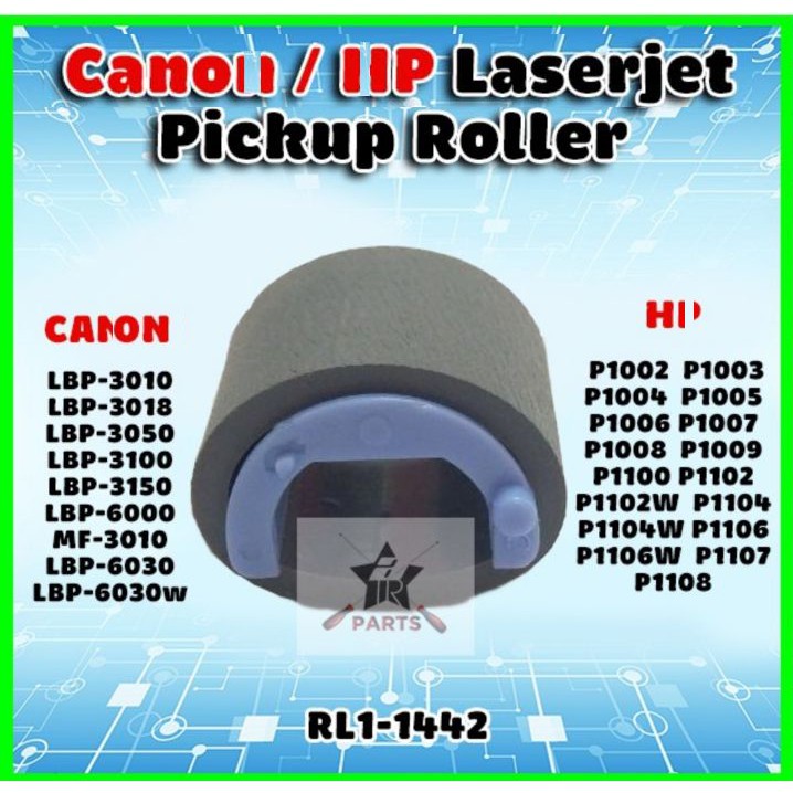 Pickup Roller 6030 LBP6030 6000 3010 3050 3100 LBP6000 Pick up Roller