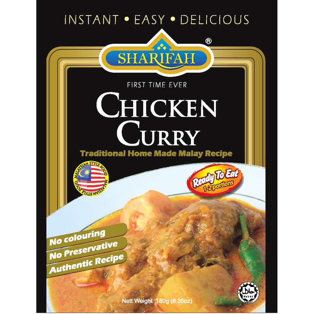 chicken-curry-ready-to-eat-sharifah-food-shopee-malaysia