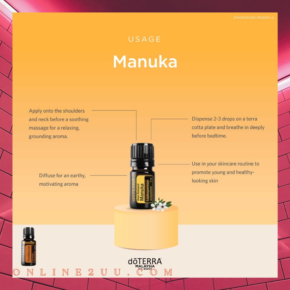 ready stock) doterra Manuka 5ml Essential Oil | Shopee Malaysia