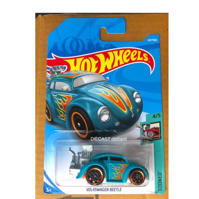 volkswagen beetle tooned hot wheels