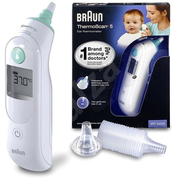 Braun ThermoScan 5 Infrared Ear Thermometer (IRT6510 & IRT6030
