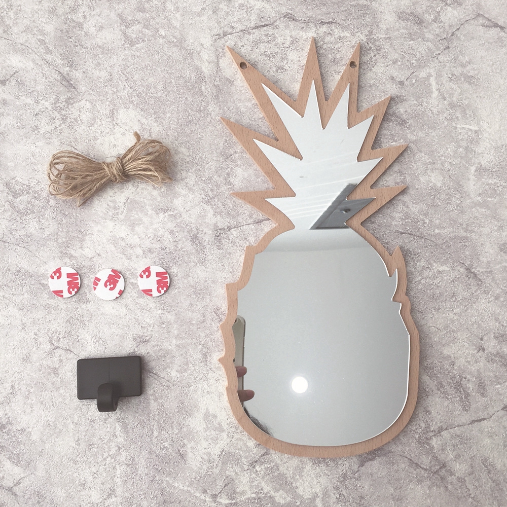 Kids Nursery Wall Decor Mirror Cute Cartoon Decoration For Child