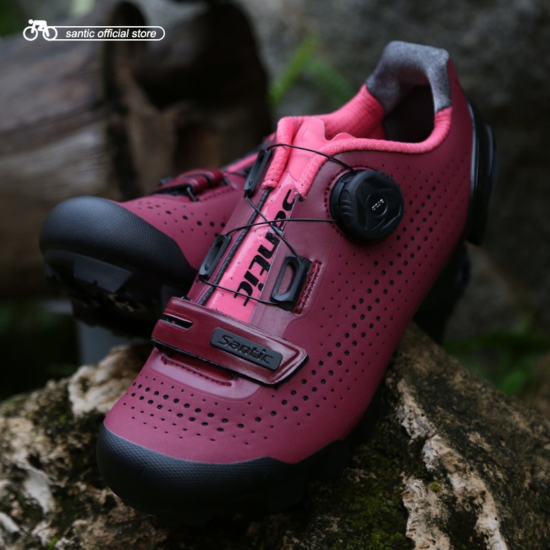 womens pink cycling shoes