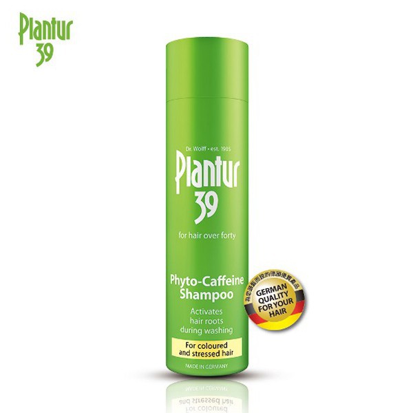 plantur 39 caffeine shampoo for colored and stressed hair 250ml