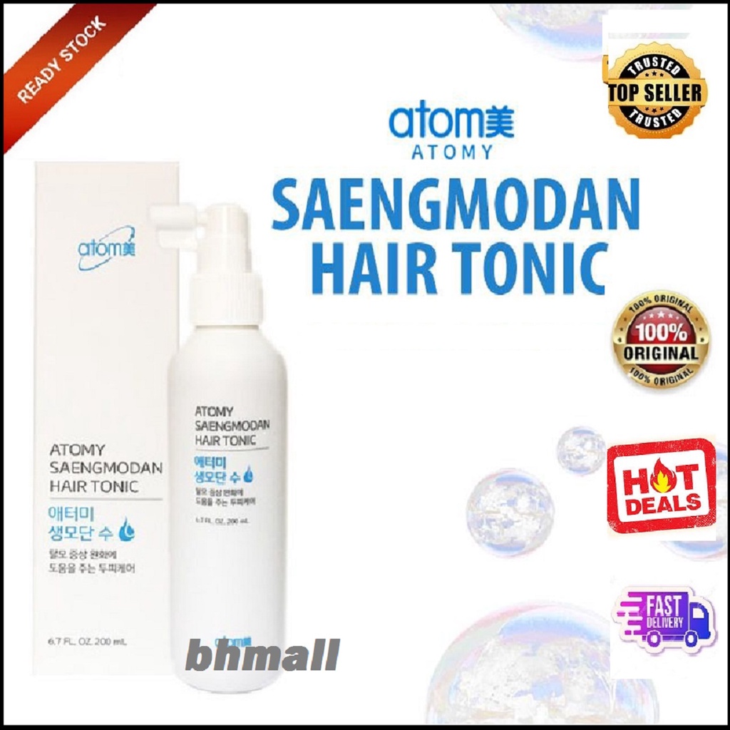 Ready Stock Atomy Saengmodan Hair Tonic 200 Ml Original Shopee Malaysia
