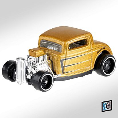 hot wheels 32 ford gold