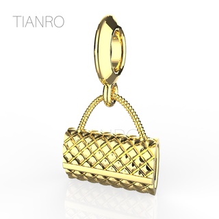 TIANRO original gold-plated jewelry accessories pendant diy handmade beaded jewelry luxury backpack pendant bracelet and other jewelry accessories fashion jewelry