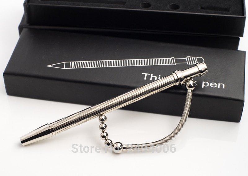 Creative Metal Fidget Pen Magnetic Bendable Ballpoint Pen With Paper Box Office School Supplies Shopee Malaysia