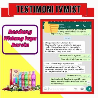 IVMIST PENAWAR RESDUNG 12ML 💥 😱  UBAT RESDUNG ORIGINAL 