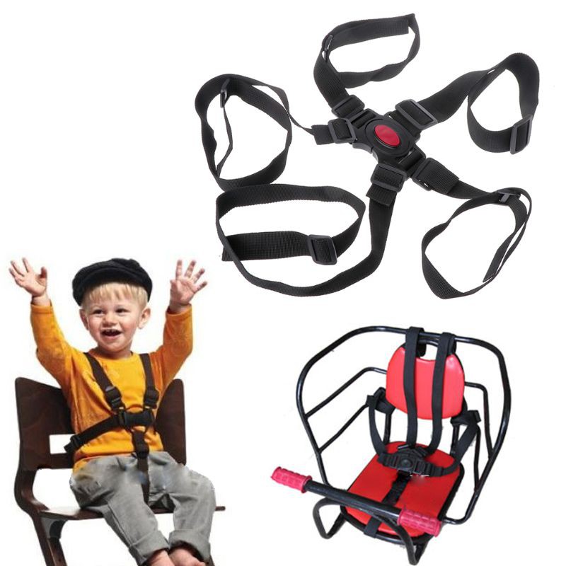 Universal Baby 5 Point Safety Harness Belt For Stroller High Chair Pram Buggy Children Kid Pushchair