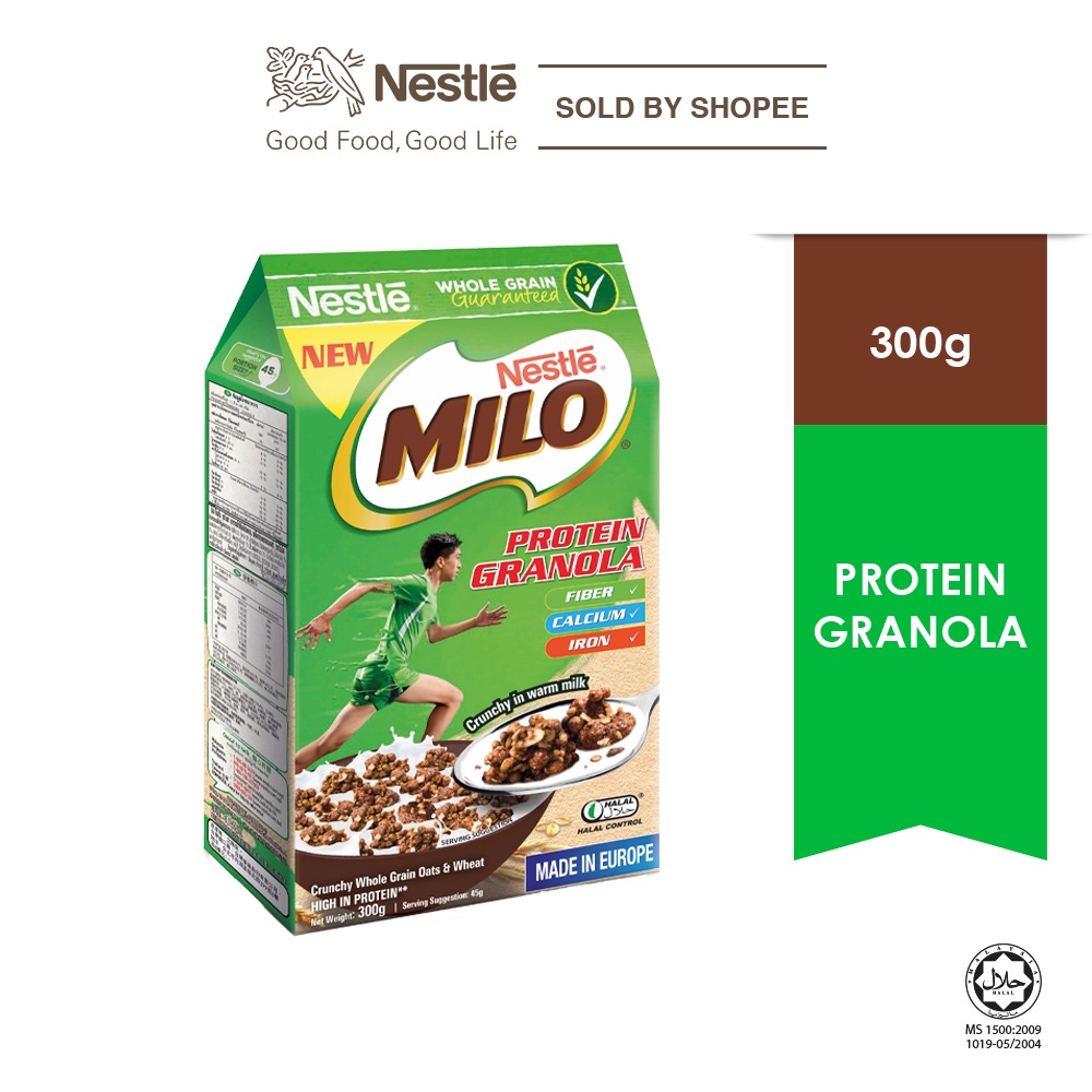 Nestle Milo Protein Granola (300g) Shopee Malaysia