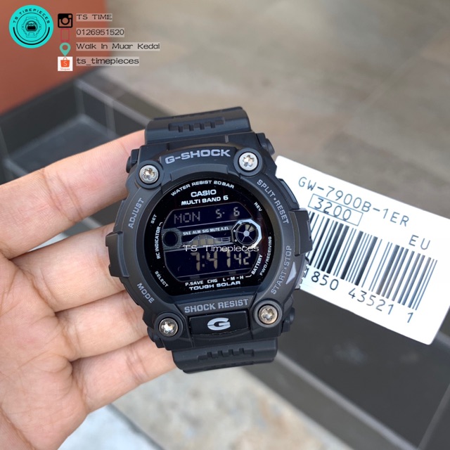 G Shock Multiband 6 Men S Watch Gw 7900b 1 Gw 7900b 1er Shopee Malaysia