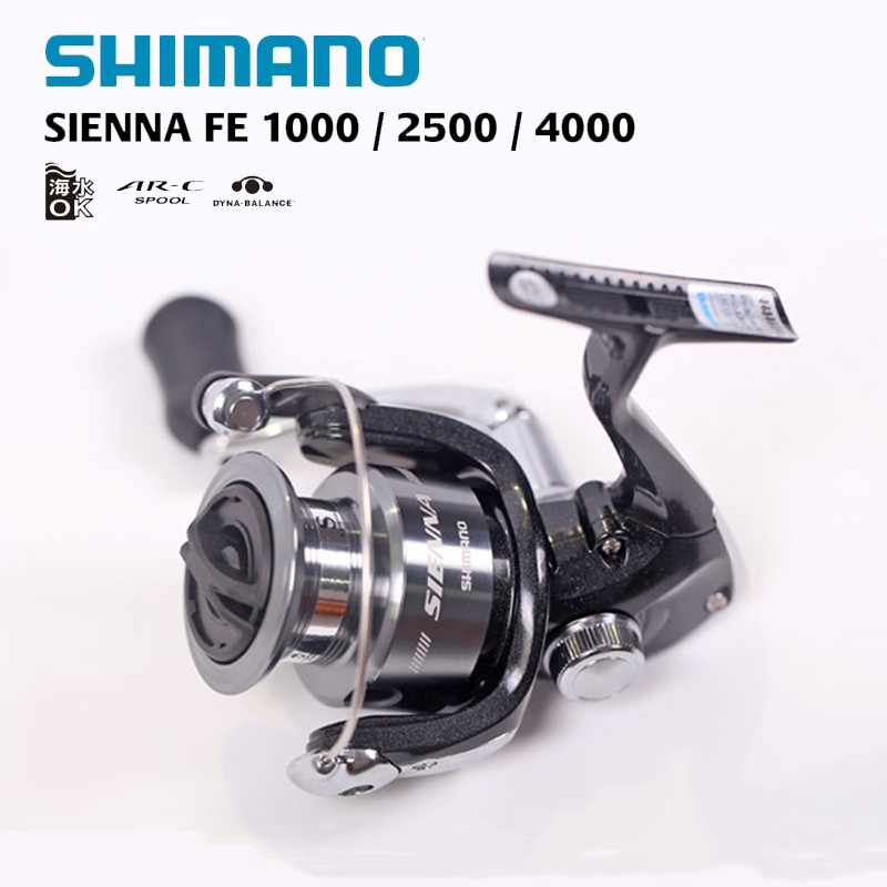 Original Shimano SIENNA Spinning Fishing Reel 1000/2500/4000FE 1 1BB XGT-7  Body Carretilha Pescaria Saltwater Carp…