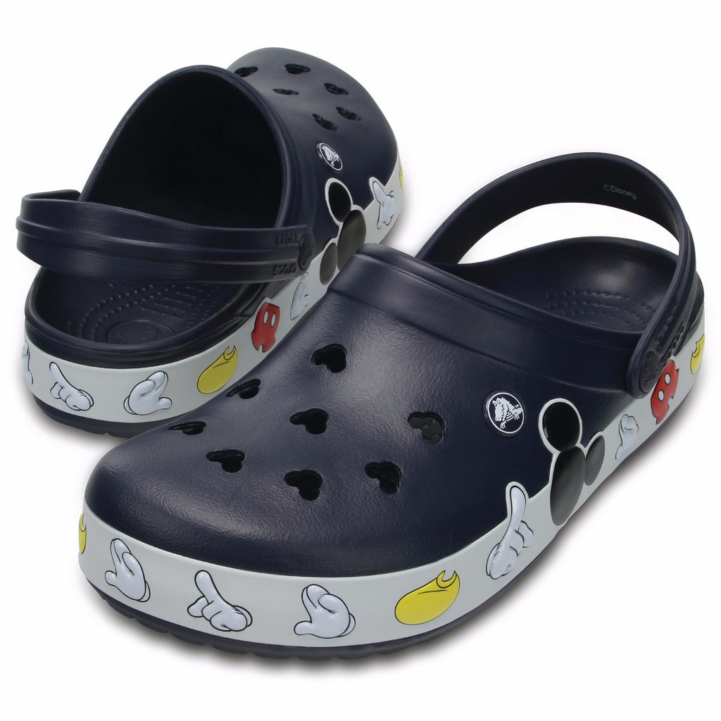 crocs crocband mickey