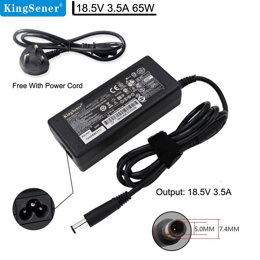 Hp Elitebook 0 G1 Elitebook 0 G2 Laptop Adapter Charger 18 5v 3 5a 7 4 5 0 Shopee Malaysia