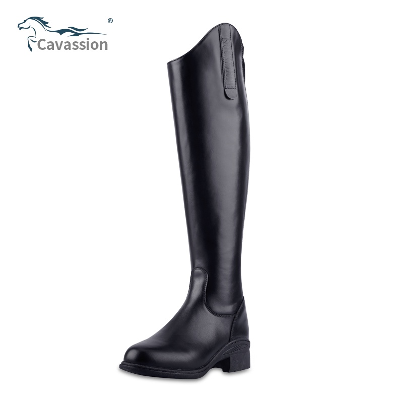 Cavassion Equestrian riding boots Riding boots Obstacle boots high