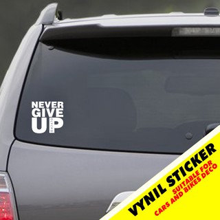 Car Moto Vynil Sticker Liverpool Never Give Up Shopee Malaysia