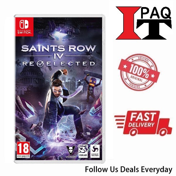 Nintendo Switch Saints Row IV : Re-Elected (English)