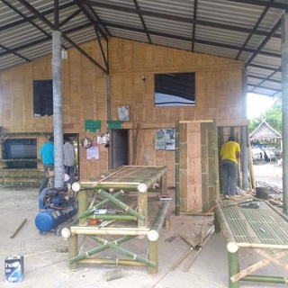 GERAI BULOH - BANGKU MEJA BULUH Tradisional sesuai untuk dijadikan