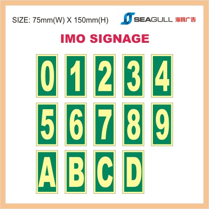 International Maritime Organization IMO Signage Rescue Boat Lift Boat Liftbuoy Emergency Ocean Sign Marine Signage