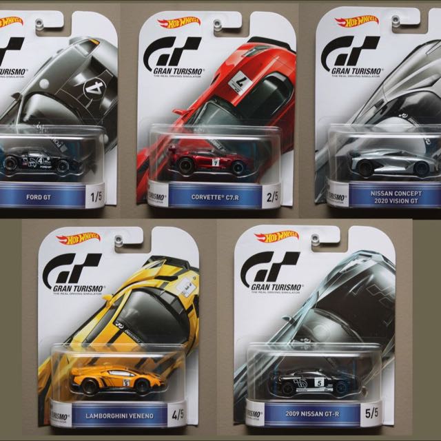 hot wheels gran turismo set