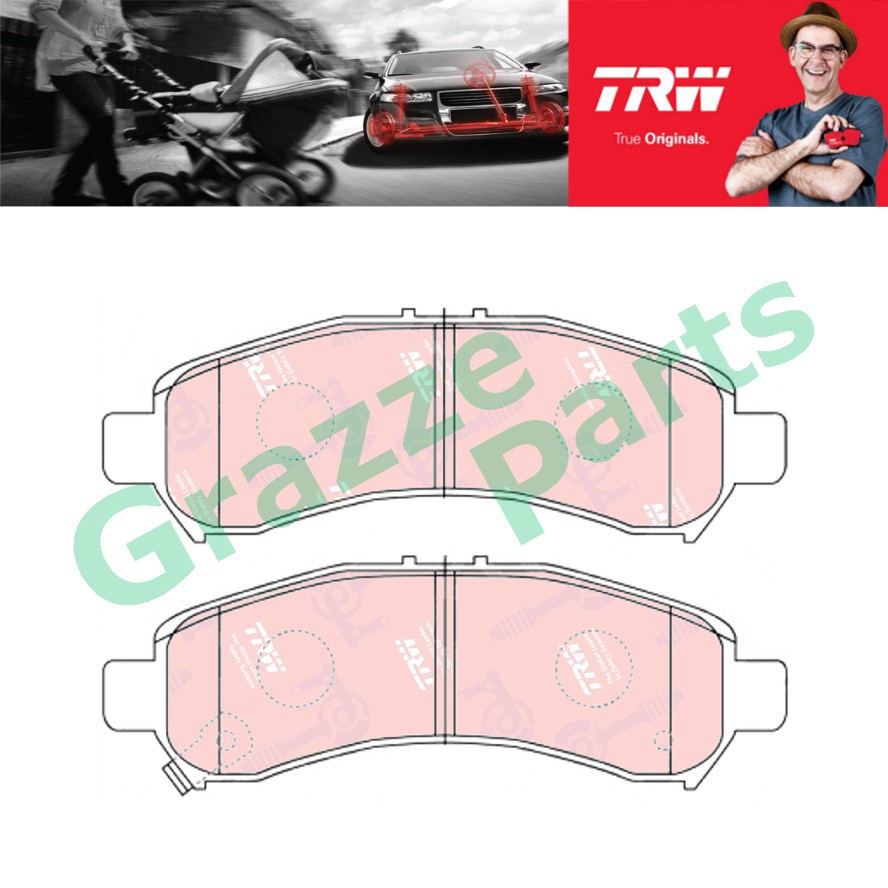 Buy Trw Brake Pad Front For Gdb7856 Perodua Myvi Lagi Best Axia Bezza Seetracker Malaysia