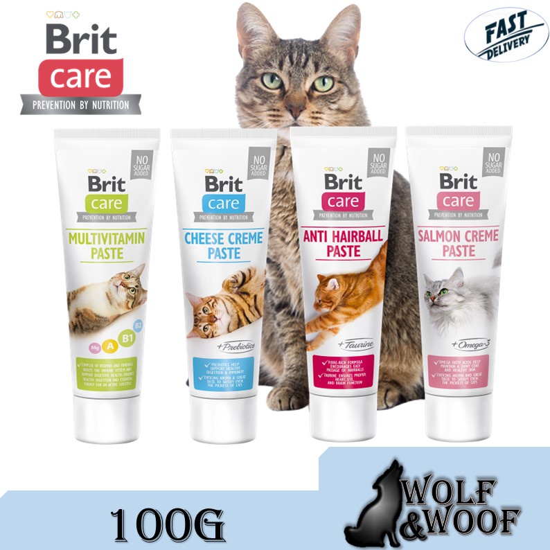 [EXP 10/22] Brit Care Cat Functional Paste Cat Supplements 100G